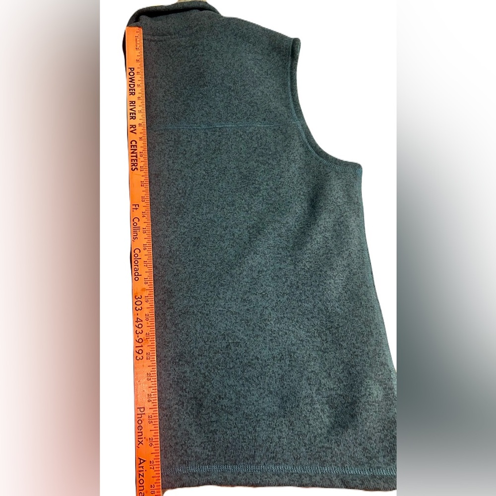 The North Face Blue Fleece Vest Outdoor Essential - Picture 13 of 13